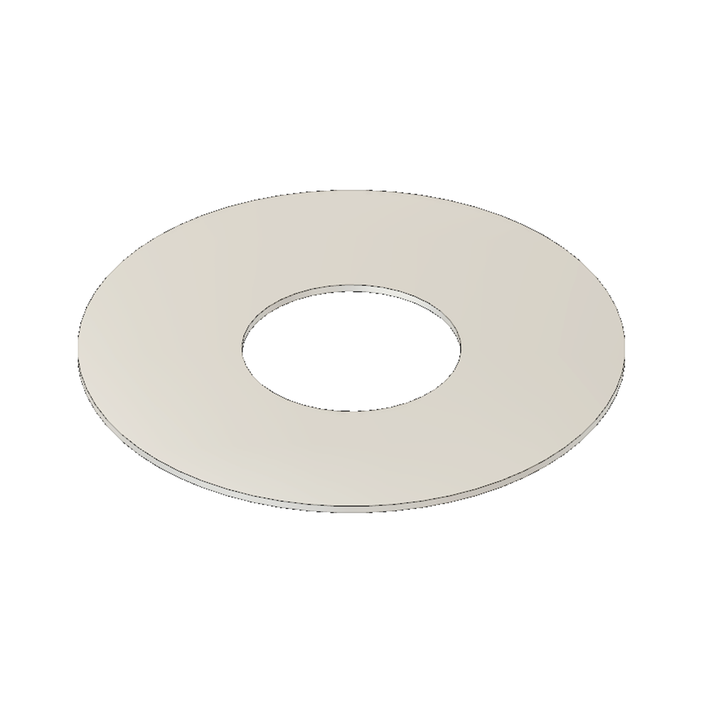 M8LGW-0 MODULAR SOLUTIONS ZINC PLATED FASTENER<br>M8 LARGE WASHER